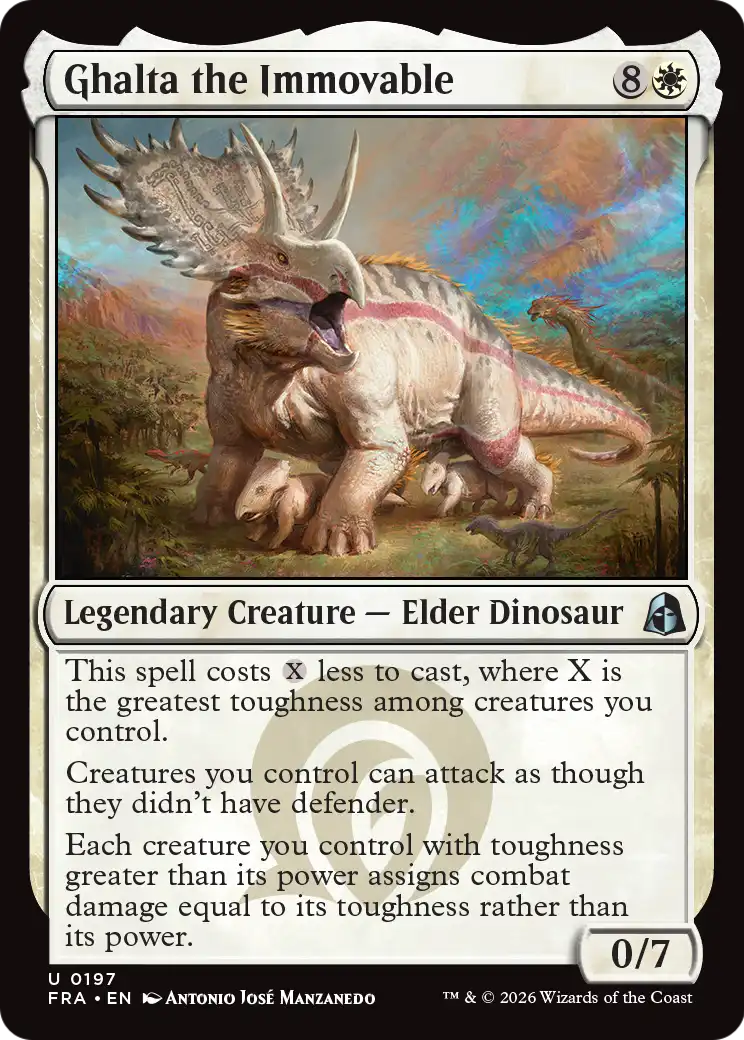 Ghalta the Immovable (FRA) #197 [EN/N]