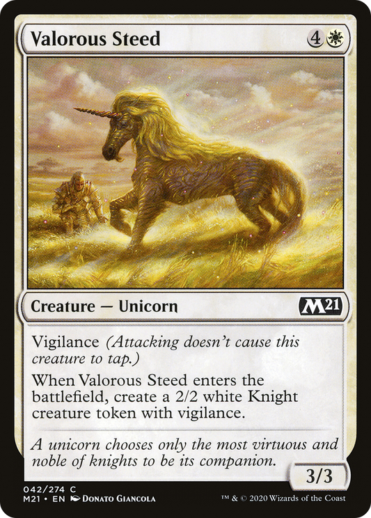 Valorous Steed (M21) #42 [EN/N]