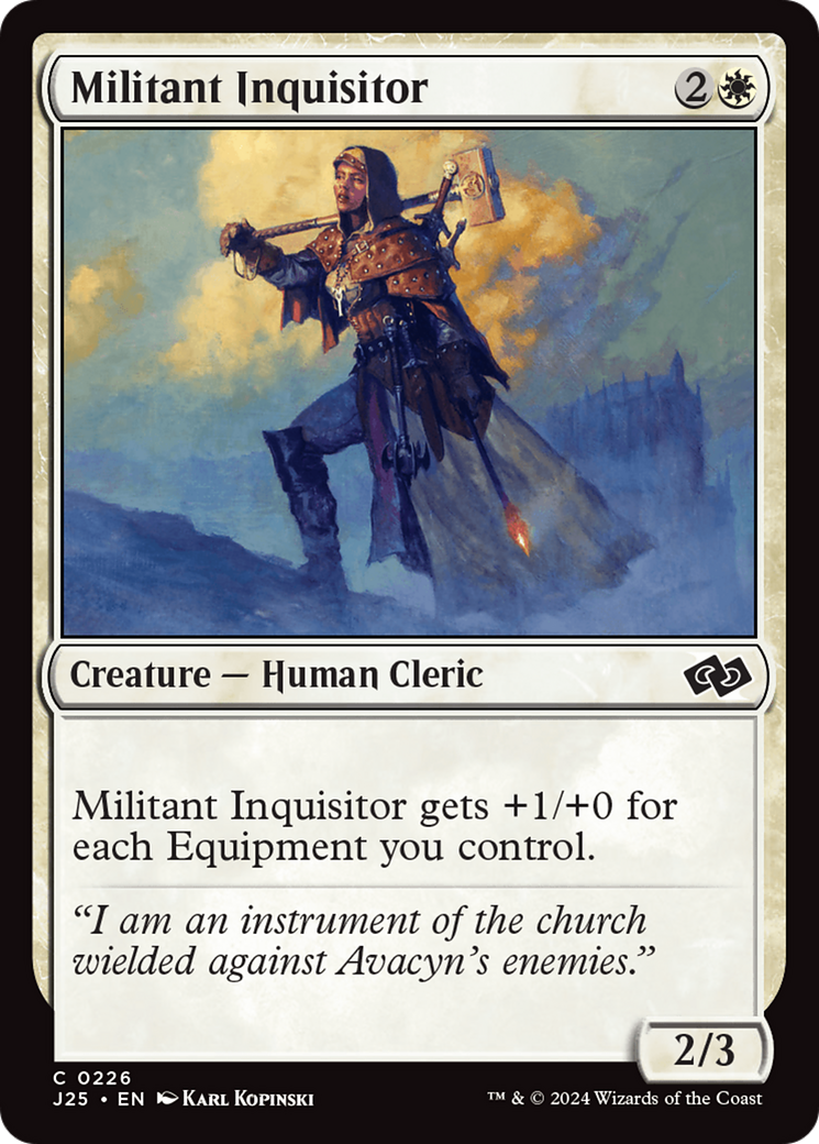 Militant Inquisitor (J25) #226 [EN/N]