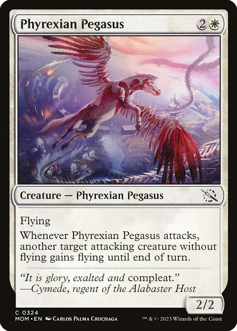 Phyrexian Pegasus (MOM) #324 [EN/N]