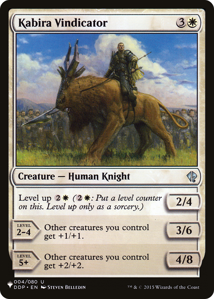 Kabira Vindicator (PLST) #DDP-4 [EN/N]