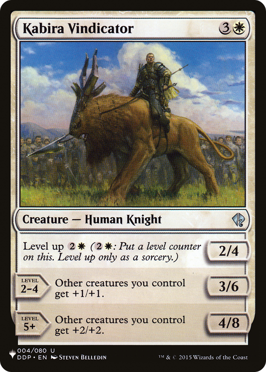 Kabira Vindicator (PLST) #DDP-4 [EN/N]