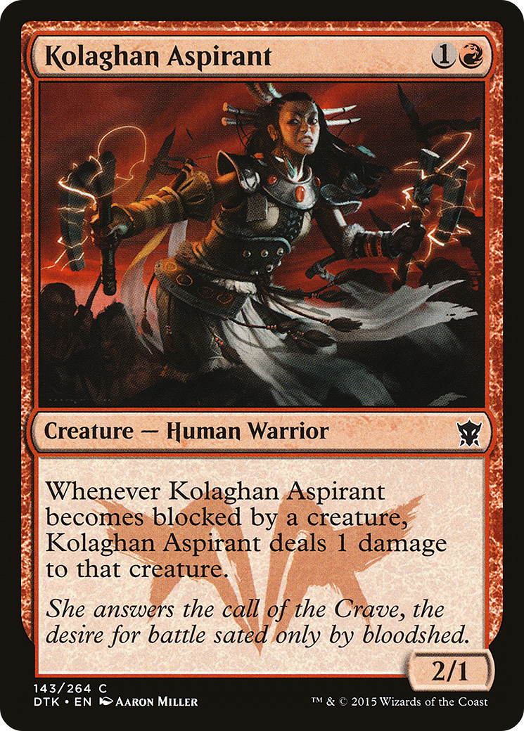 Kolaghan Aspirant (DTK) #143 [EN/N]
