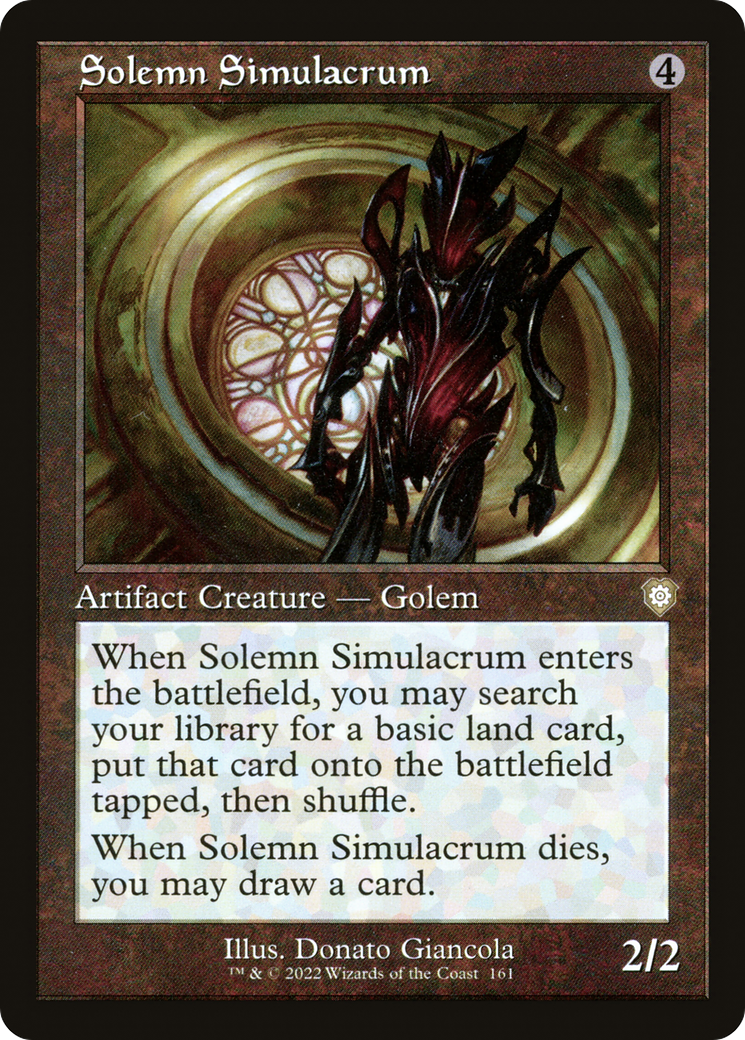 Solemn Simulacrum (BRC) #161 [EN/N] s/o