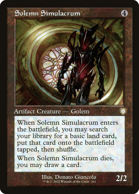 Solemn Simulacrum (BRC) #161 [EN/N] s/o