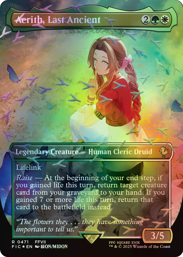 Aerith, Last Ancient - Chocobotrack Foil (FIC) #471 [EN/F]