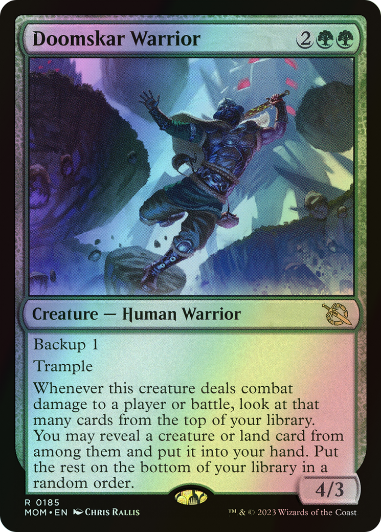 Doomskar Warrior (MOM) #185 [EN/F]
