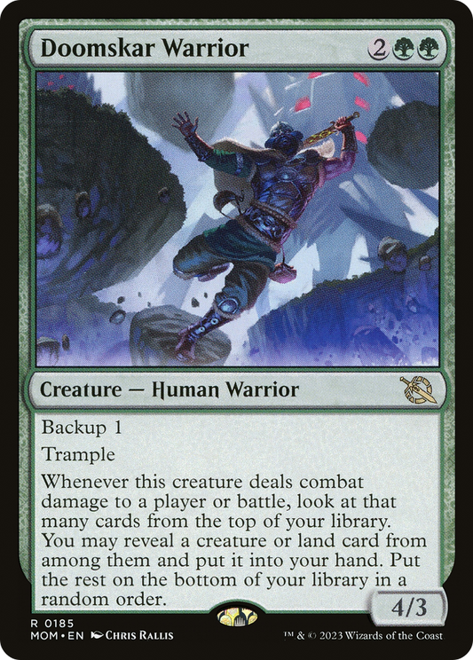 Doomskar Warrior (MOM) #185 [EN/N]