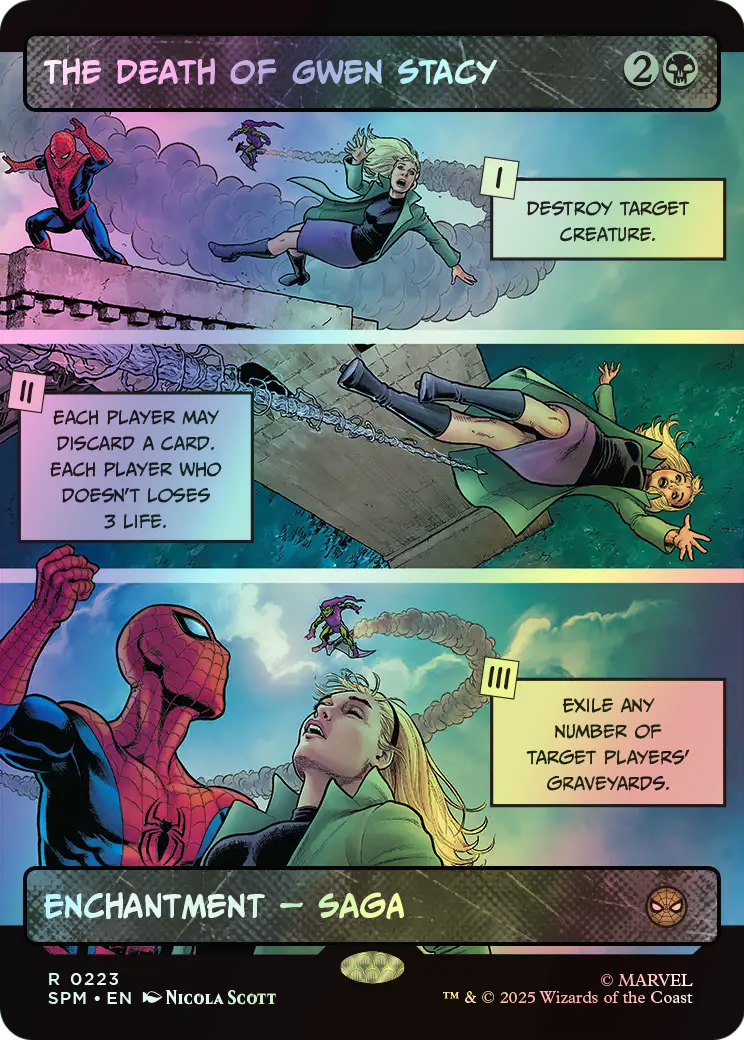 The Death of Gwen Stacy (SPM) #223 [EN/F] s/o