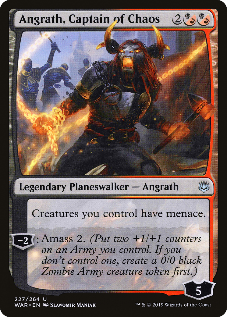 Angrath, Captain of Chaos (WAR) #227 [EN/N]