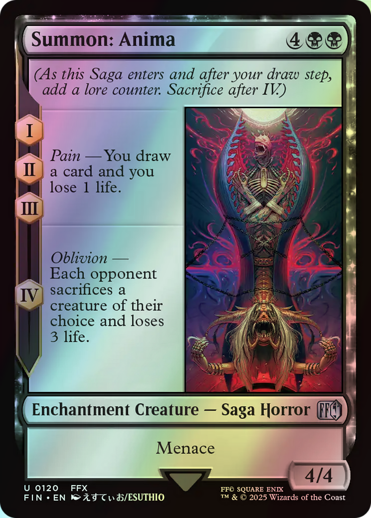 Summon: Anima (FIN) #120 [EN/F] s/o