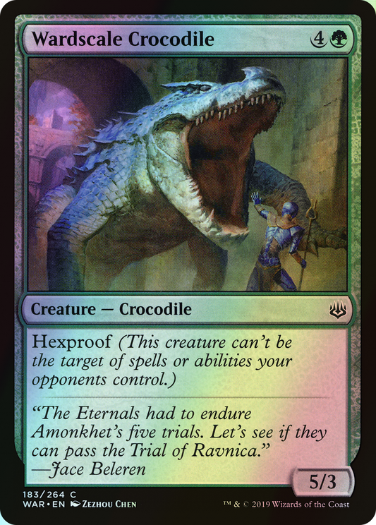 Wardscale Crocodile (WAR) #183 [EN/F]