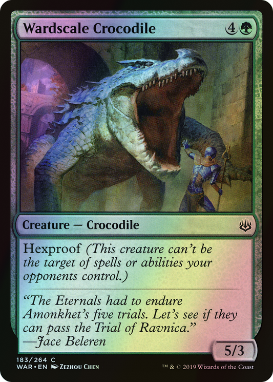 Wardscale Crocodile (WAR) #183 [EN/F]