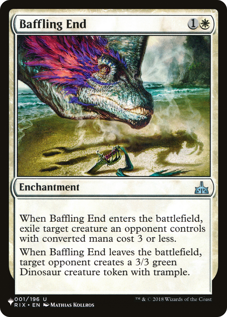 Baffling End (PLST) #RIX-1 [EN/N]