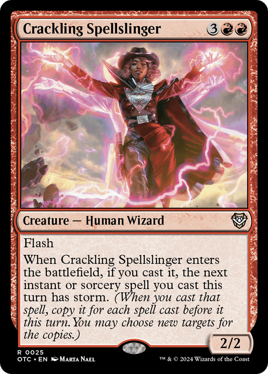 Crackling Spellslinger (OTC) #25 [EN/N] s/o