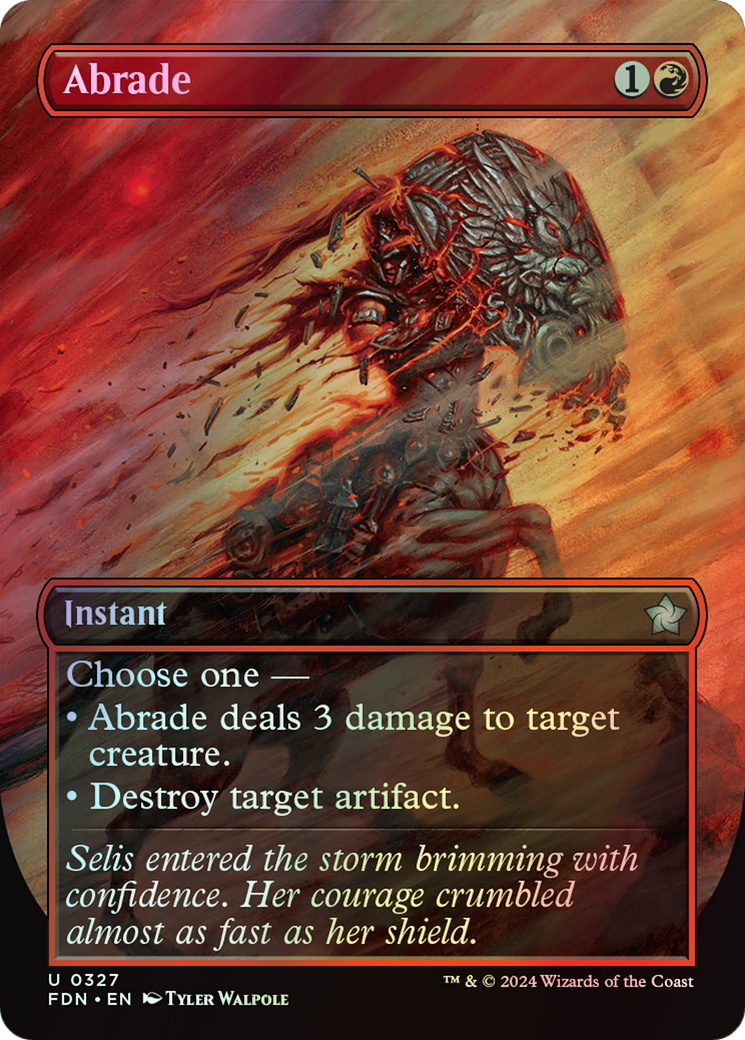 Abrade (FDN) #327 [EN/F] s/o