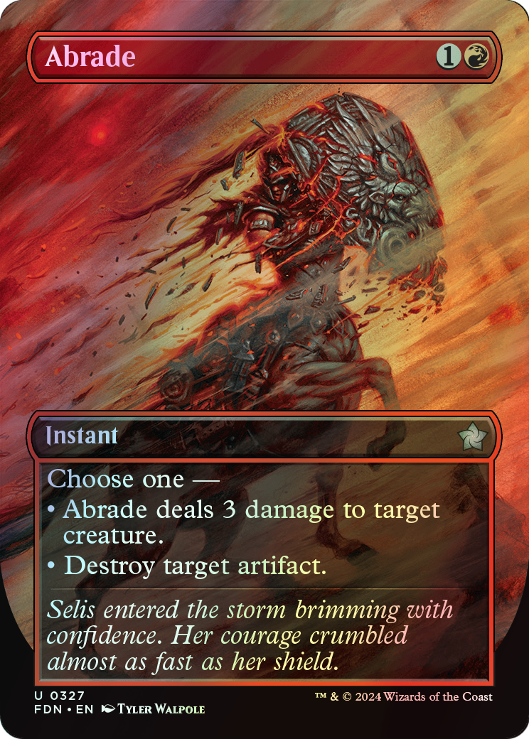 Abrade (FDN) #327 [EN/F] s/o