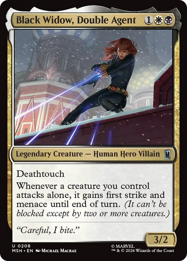 Black Widow, Double Agent (MSH) #208 [EN/N]