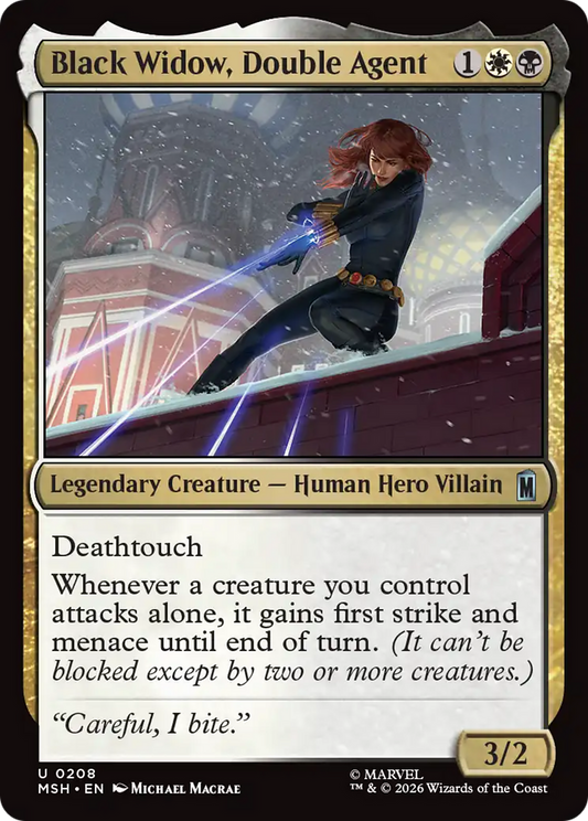 Black Widow, Double Agent (MSH) #208 [EN/N]