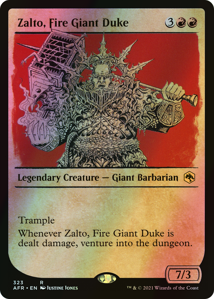 Zalto, Fire Giant Duke (AFR) #323 [EN/F]
