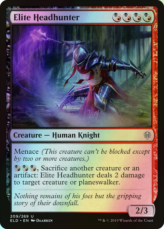 Elite Headhunter (ELD) #209 [EN/F]