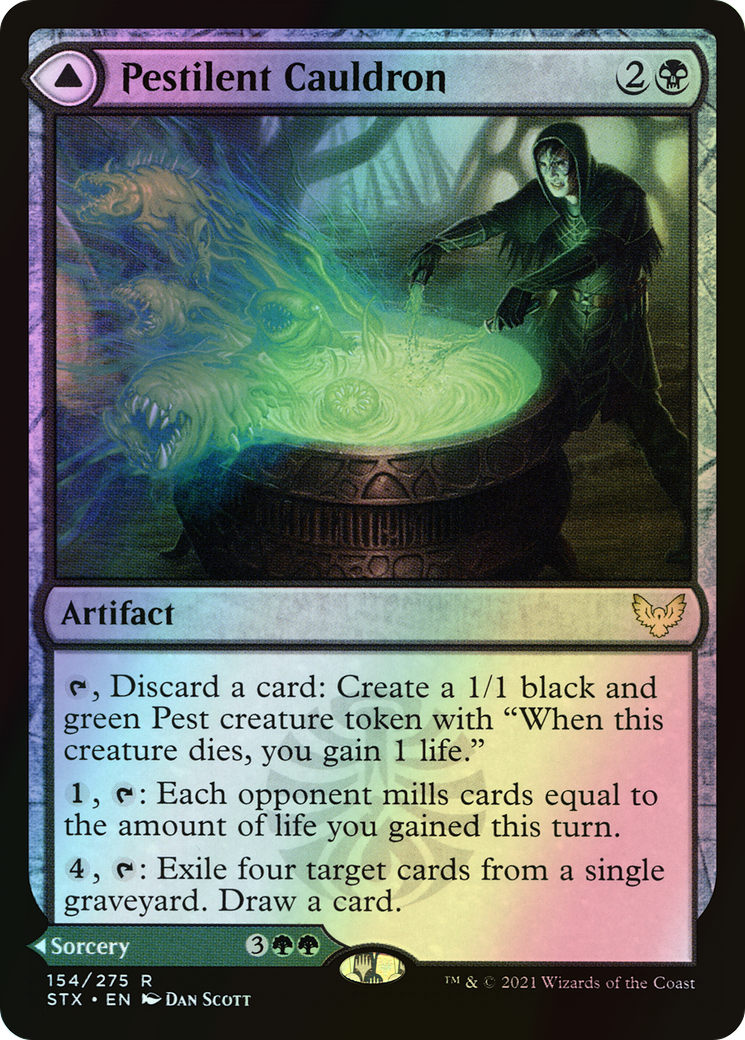 Pestilent Cauldron // Restorative Burst (STX) #154 [EN/F]