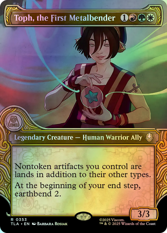 Toph, the First Metalbender (TLA) #353 [EN/F] s/o