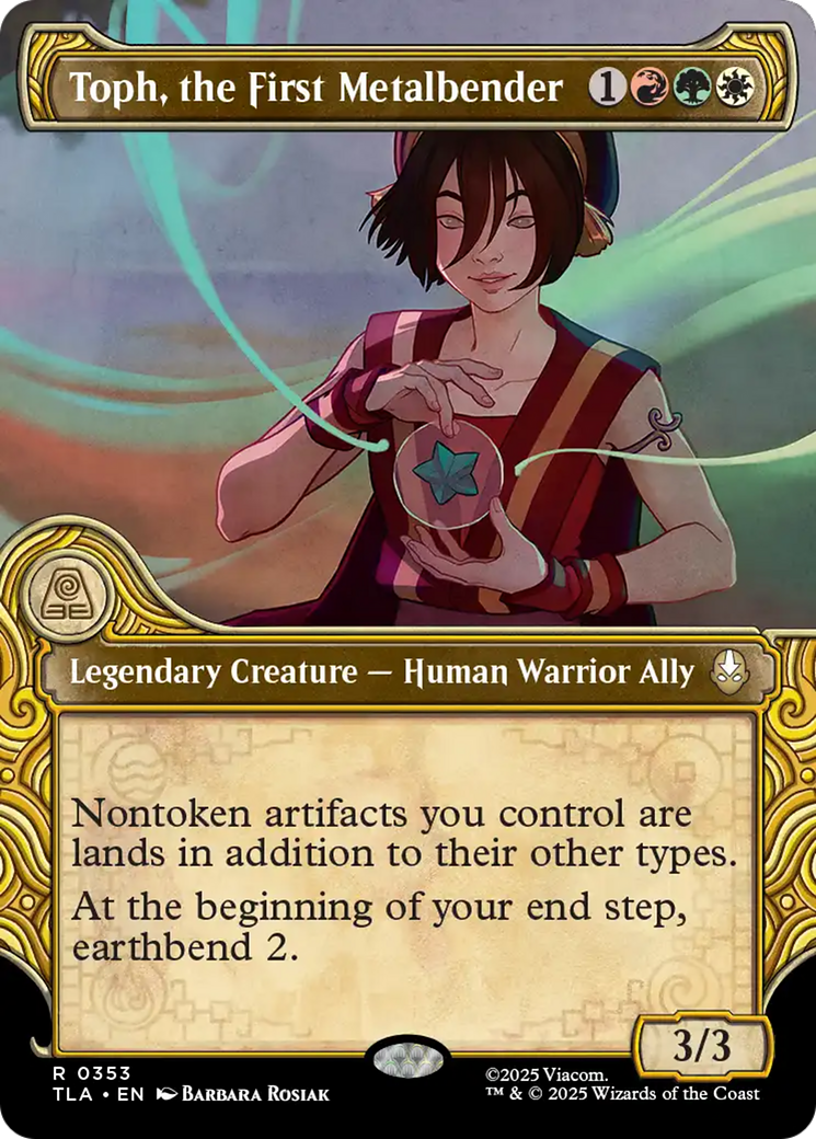 Toph, the First Metalbender (TLA) #353 [EN/N] s/o