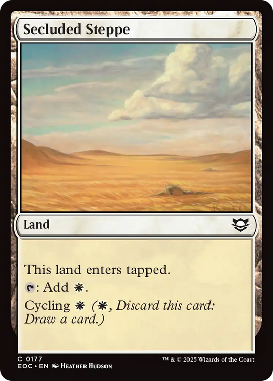 Secluded Steppe (EOC) #177 [EN/N]