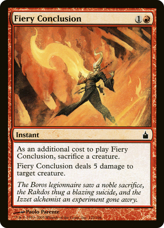 Fiery Conclusion (RAV) #122 [EN/N]