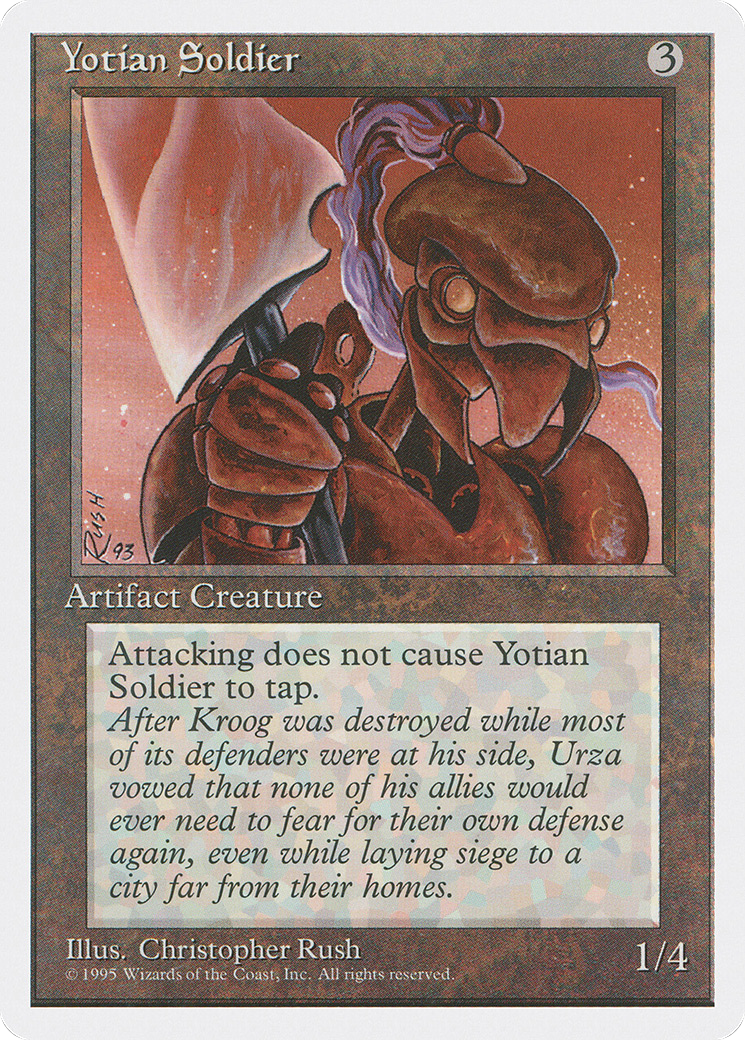 Yotian Soldier (4ED) #360 [EN/N]
