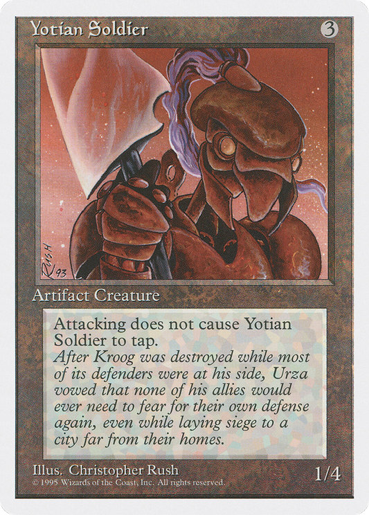 Yotian Soldier (4ED) #360 [EN/N]