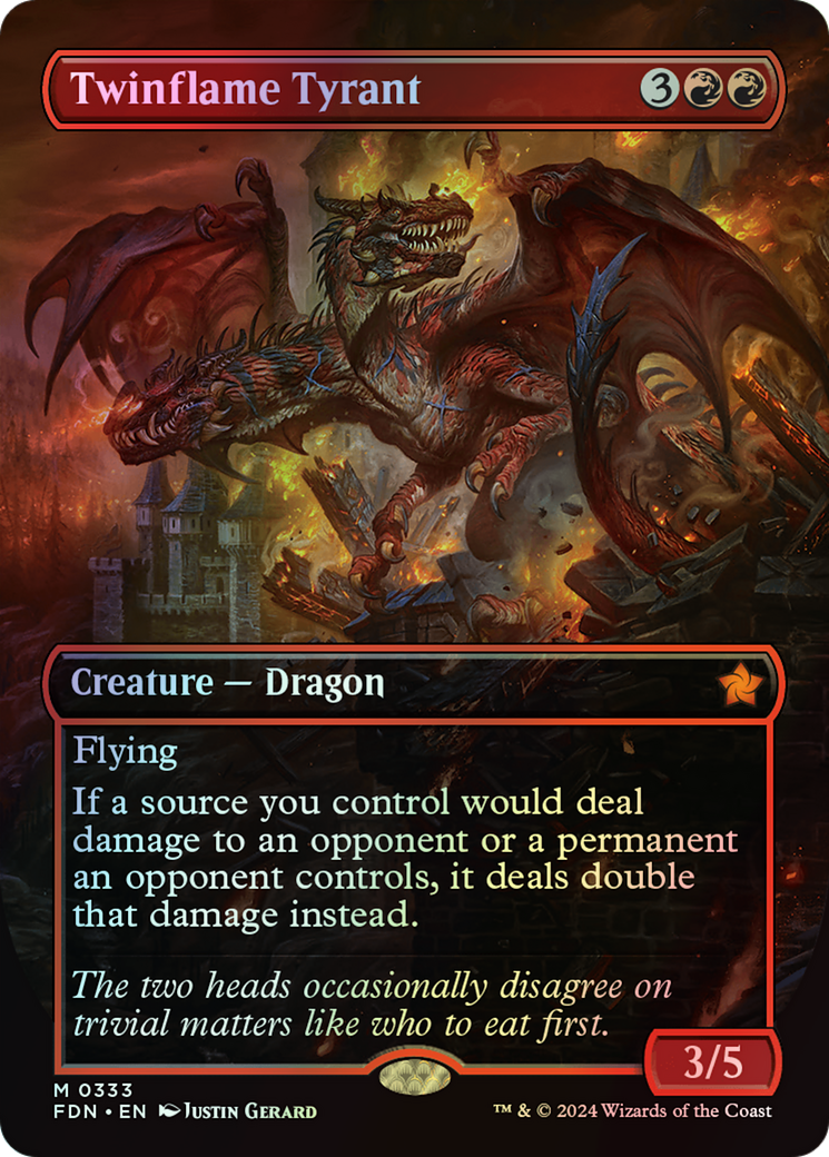 Twinflame Tyrant (FDN) #333 [EN/F]