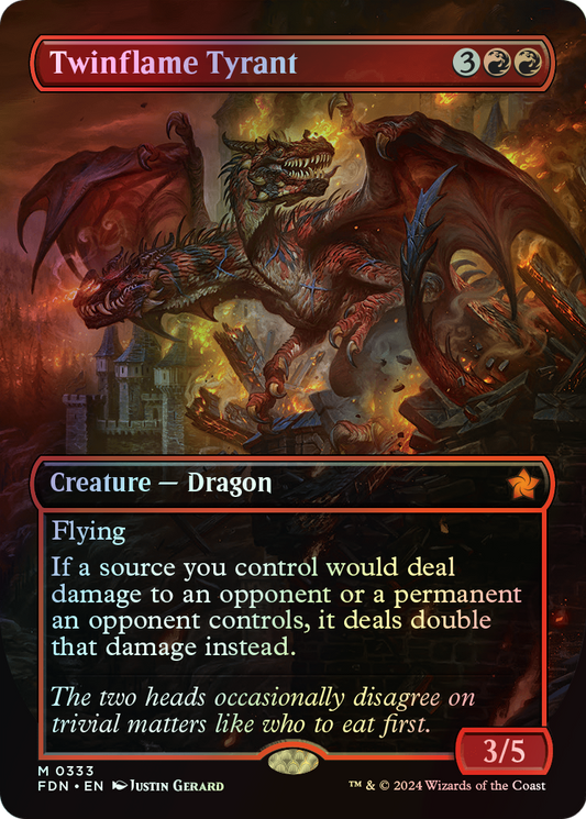 Twinflame Tyrant (FDN) #333 [EN/F]