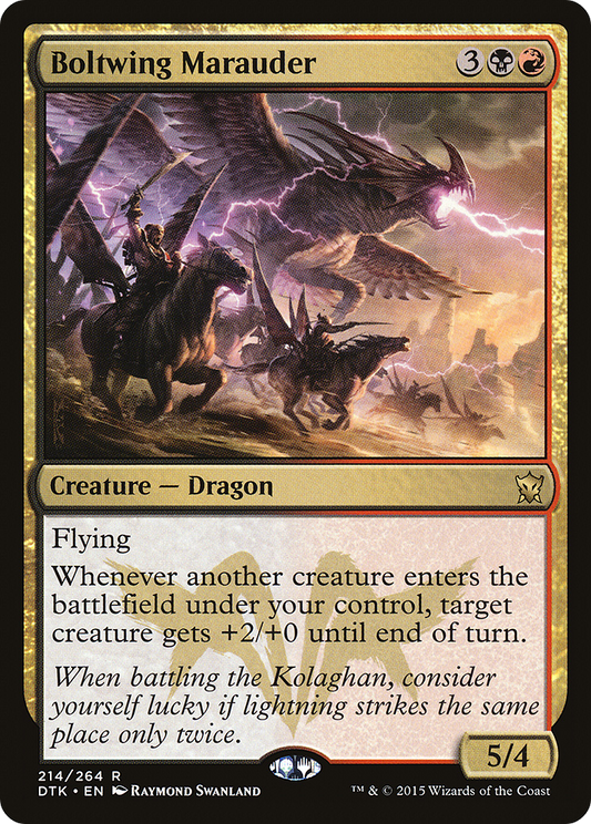 Boltwing Marauder (DTK) #214 [EN/N]