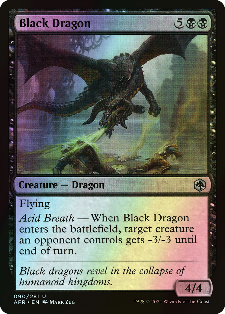 Black Dragon (AFR) #90 [EN/F]