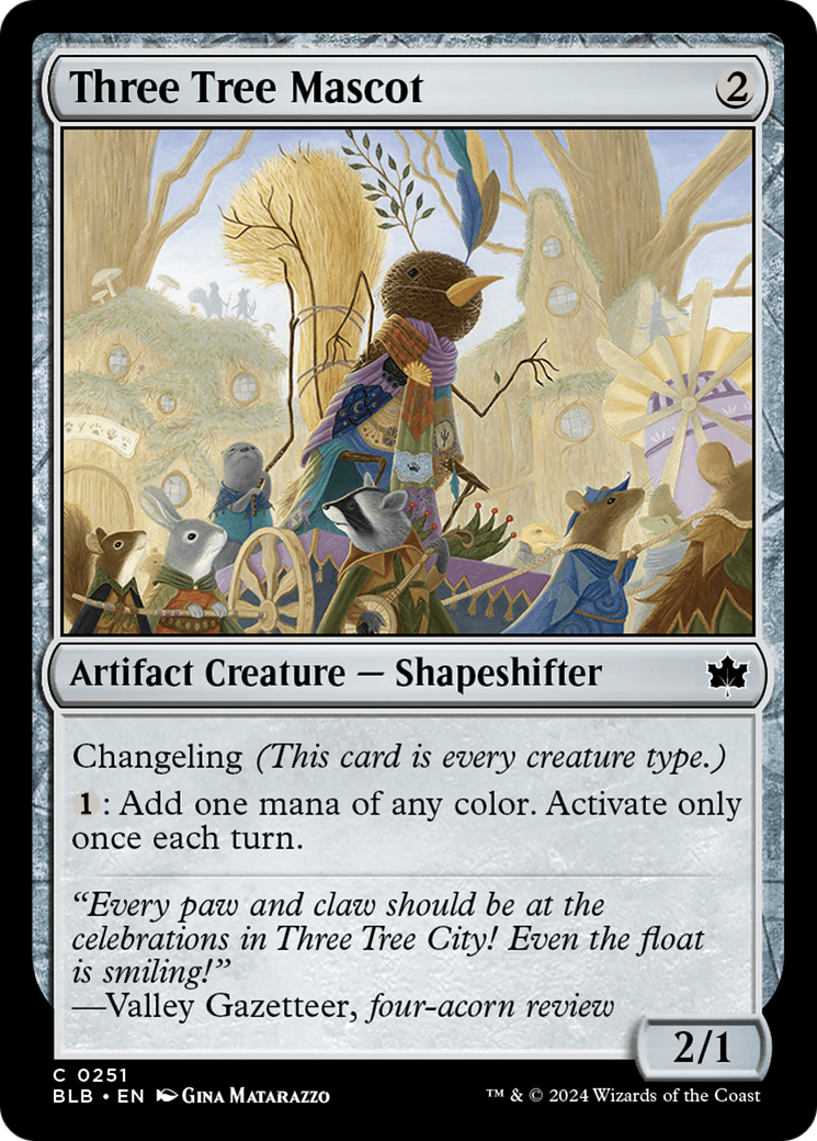 Three Tree Mascot (BLB) #251 [EN/N]