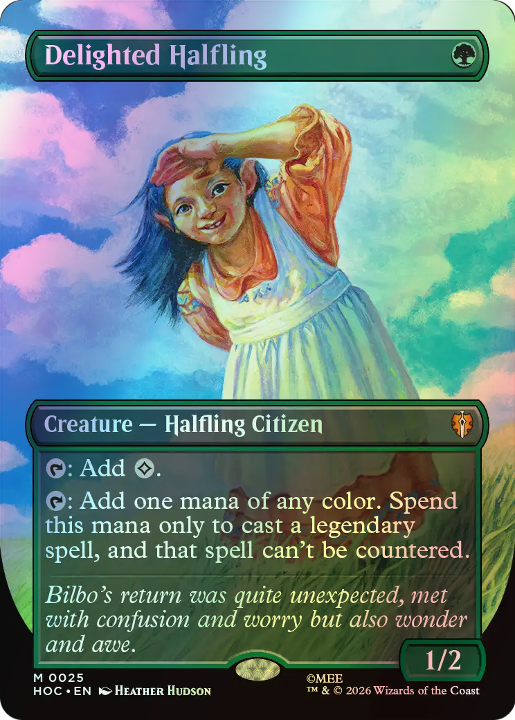 Delighted Halfling (HOC) #25 [EN/F]