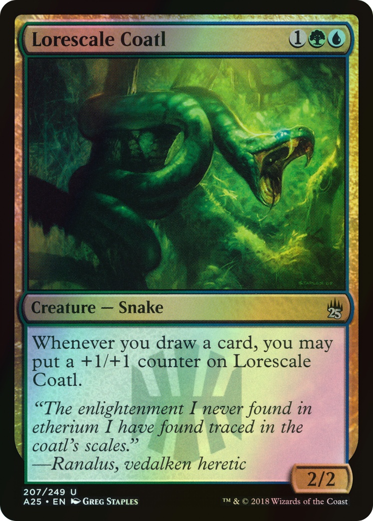Lorescale Coatl (A25) #207 [EN/F] s/o