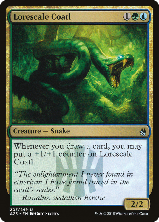 Lorescale Coatl (A25) #207 [EN/N] s/o
