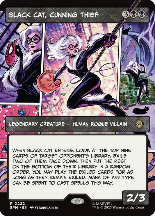 Black Cat, Cunning Thief (SPM) #222 [EN/N] s/o