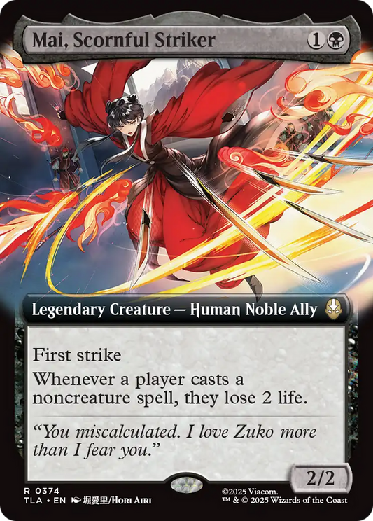 Mai, Scornful Striker (TLA) #374 [EN/N] s/o