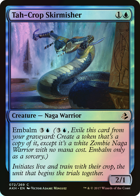 Tah-Crop Skirmisher (AKH) #72 [EN/F]