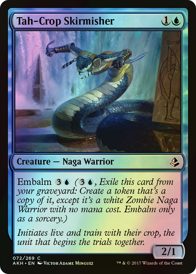 Tah-Crop Skirmisher (AKH) #72 [EN/F]