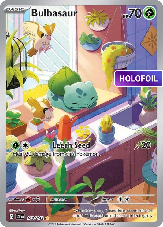 Bulbasaur (SCR) #143 [EN/H]