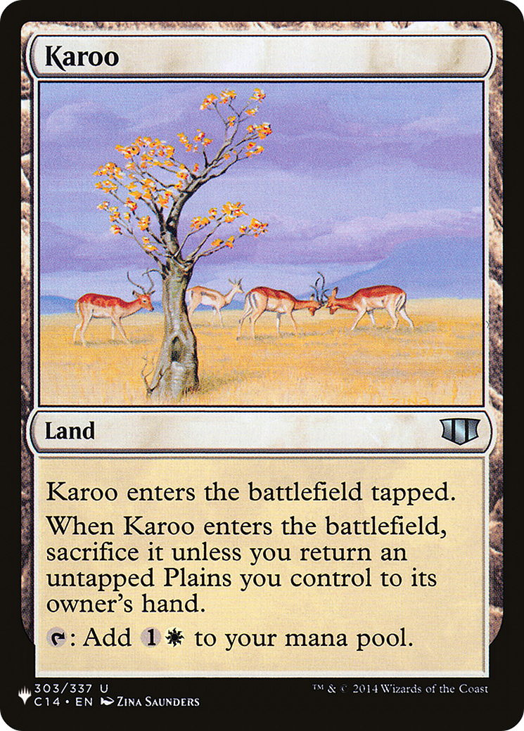 Karoo (PLST) #C14-303 [EN/N]