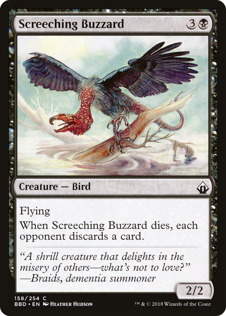 Screeching Buzzard (BBD) #158 [EN/N]