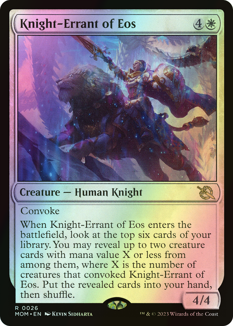 Knight-Errant of Eos (MOM) #26 [EN/F] s/o
