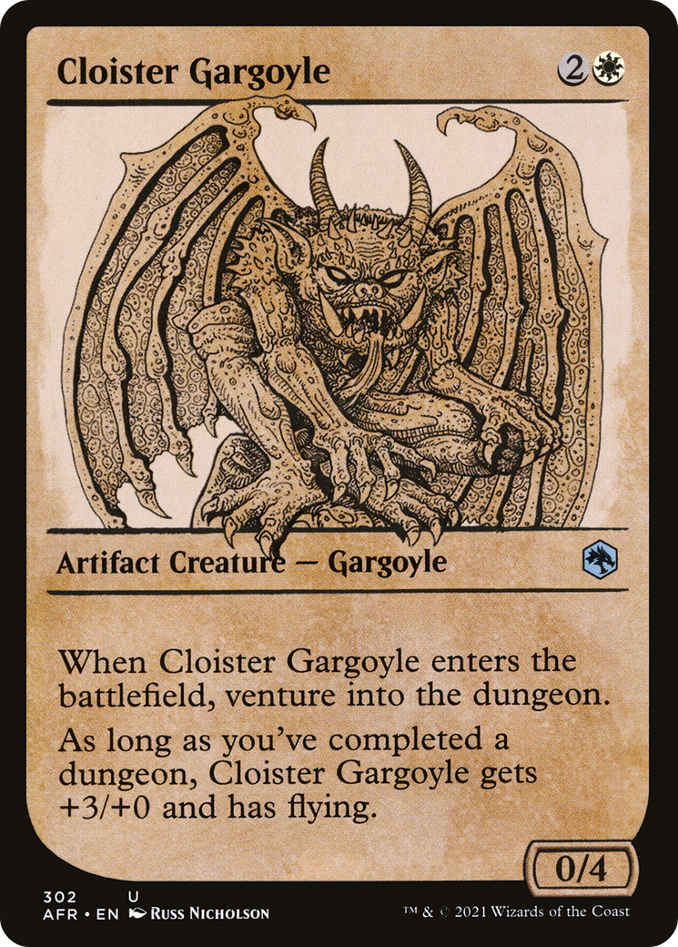 Cloister Gargoyle (AFR) #302 [EN/N]