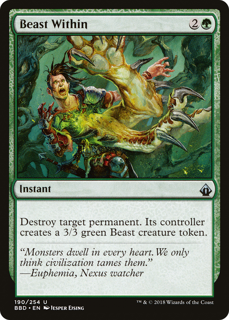 Beast Within (BBD) #190 [EN/N] s/o